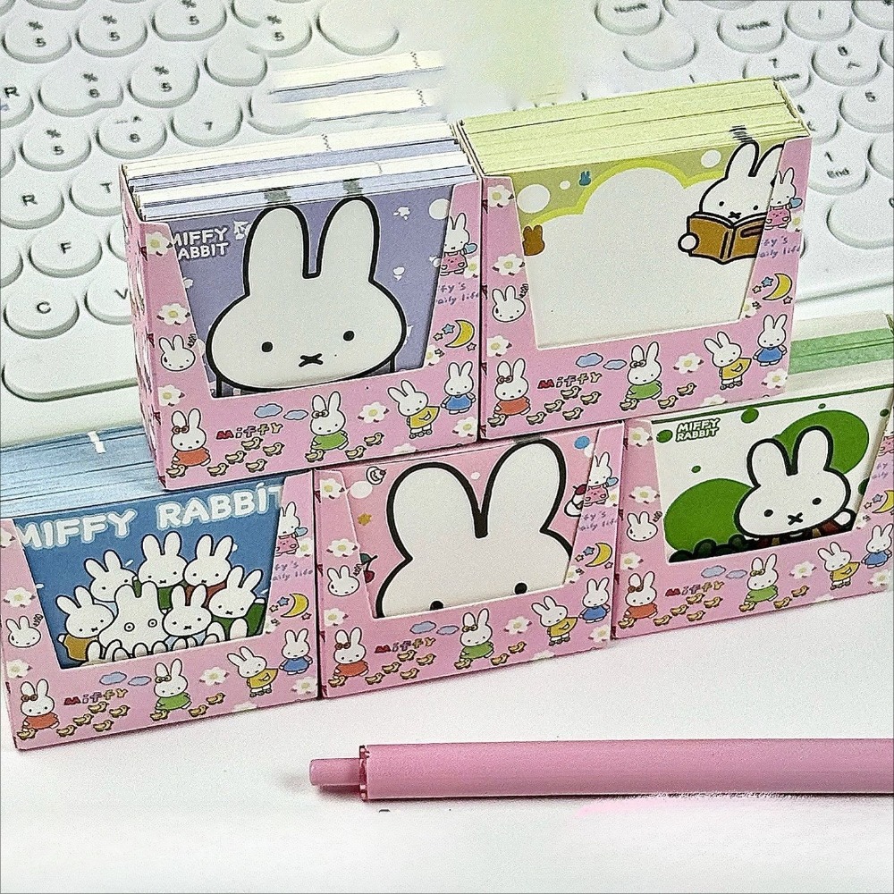 Cosplay Prop Book - 5 soorten Kawaii Miffy schattig memopapier