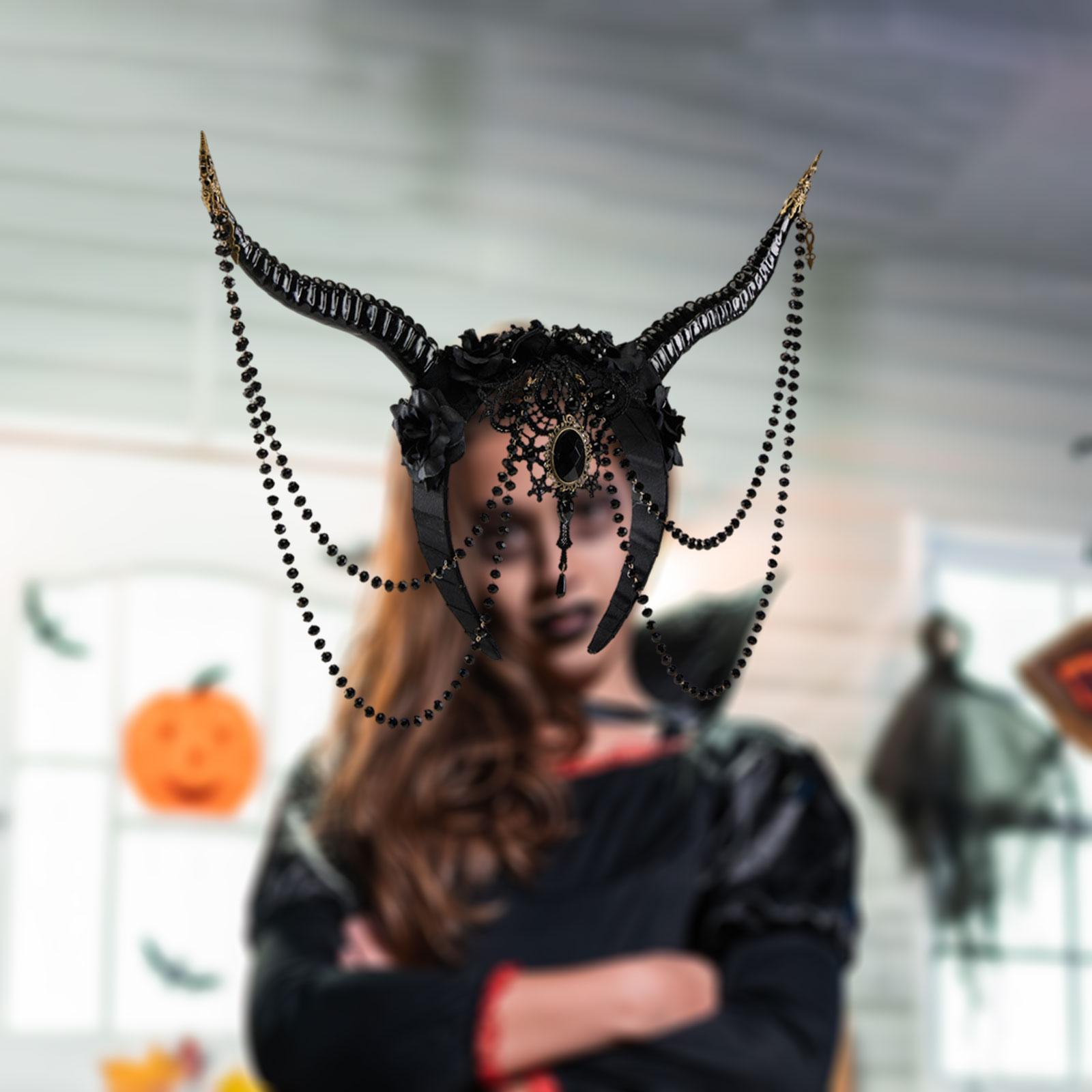 Cosplay Prop - Vrouwen Duivel Hoofdband Haarband Hoofdtooi Show