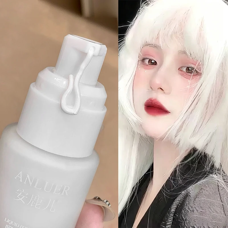 Cosplay Prop Primer - Matte witte vloeibare foundation make-up, waterbestendig