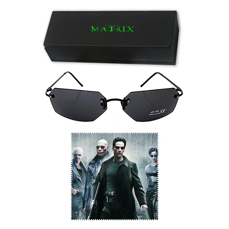 Cosplay Prop Designer - Klassieke Matrix Agent Smith Stijl Gepolariseerde