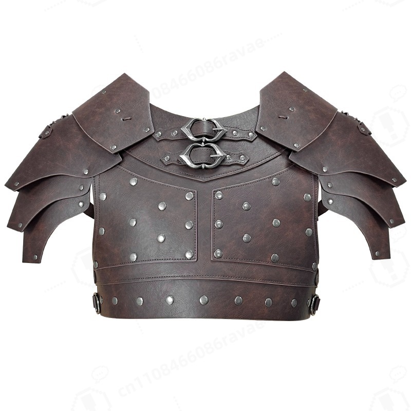 Cosplay Props - Middeleeuwse schouder- en borstpantser met studs
