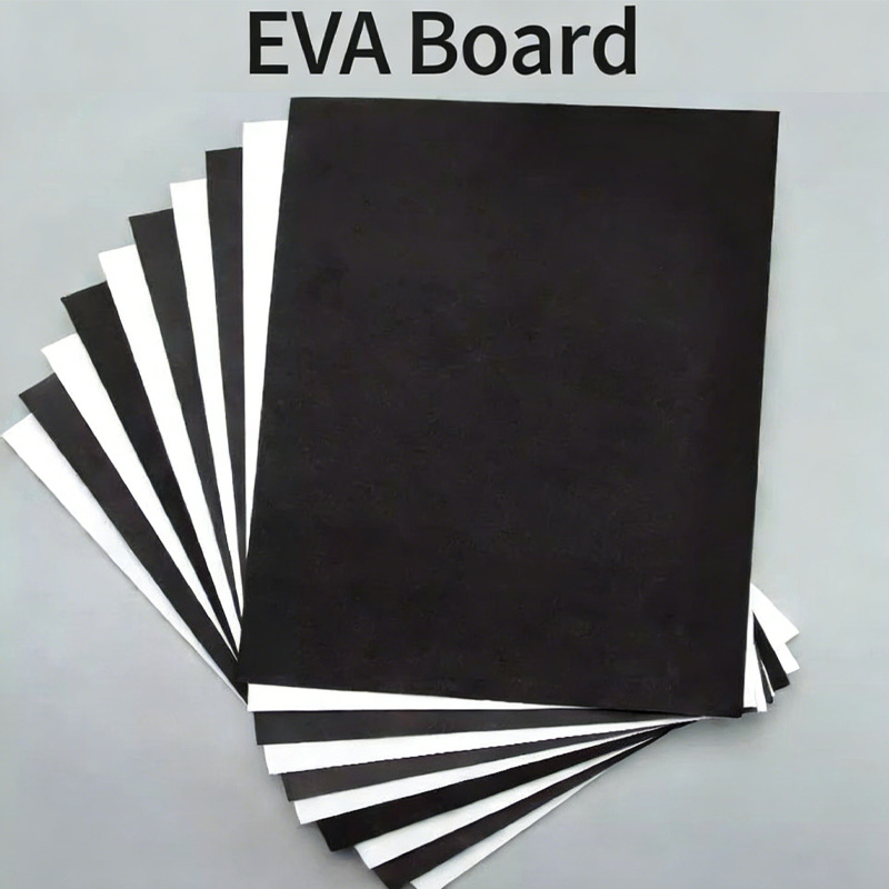 Cosplay Prop Foam Board - Zwart niet-klevend EVA-schuimkarton, witte sponsplaat, demping