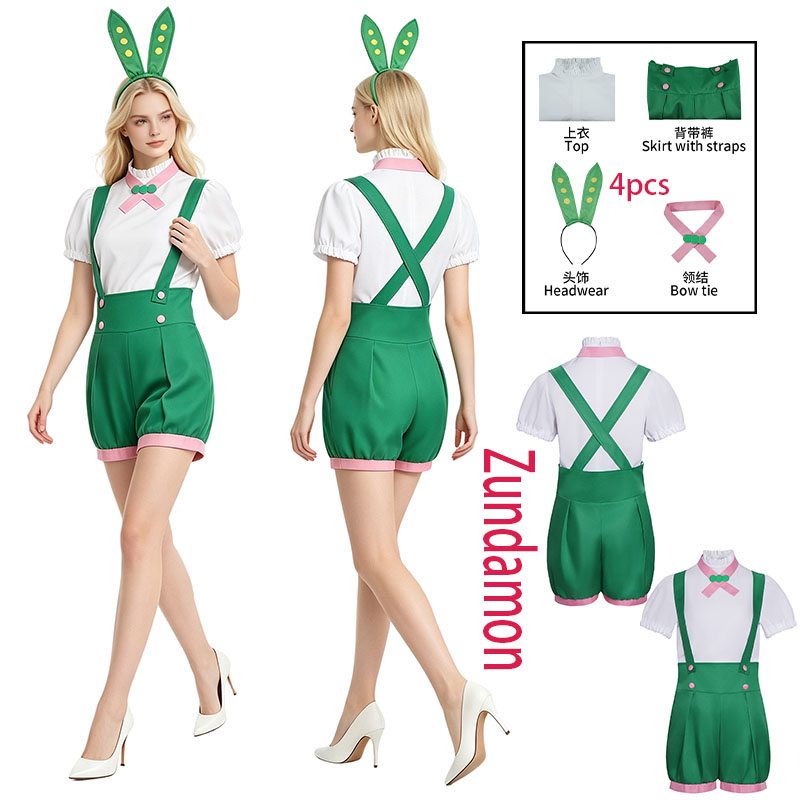 Cosplay Prop Bow - WHH Anime Zundamon Cosplay Kostuum Top