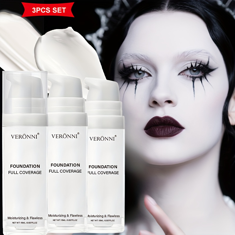 Cosplay Prop Primer - Mat witte vloeibare foundation make-up, bouwbare