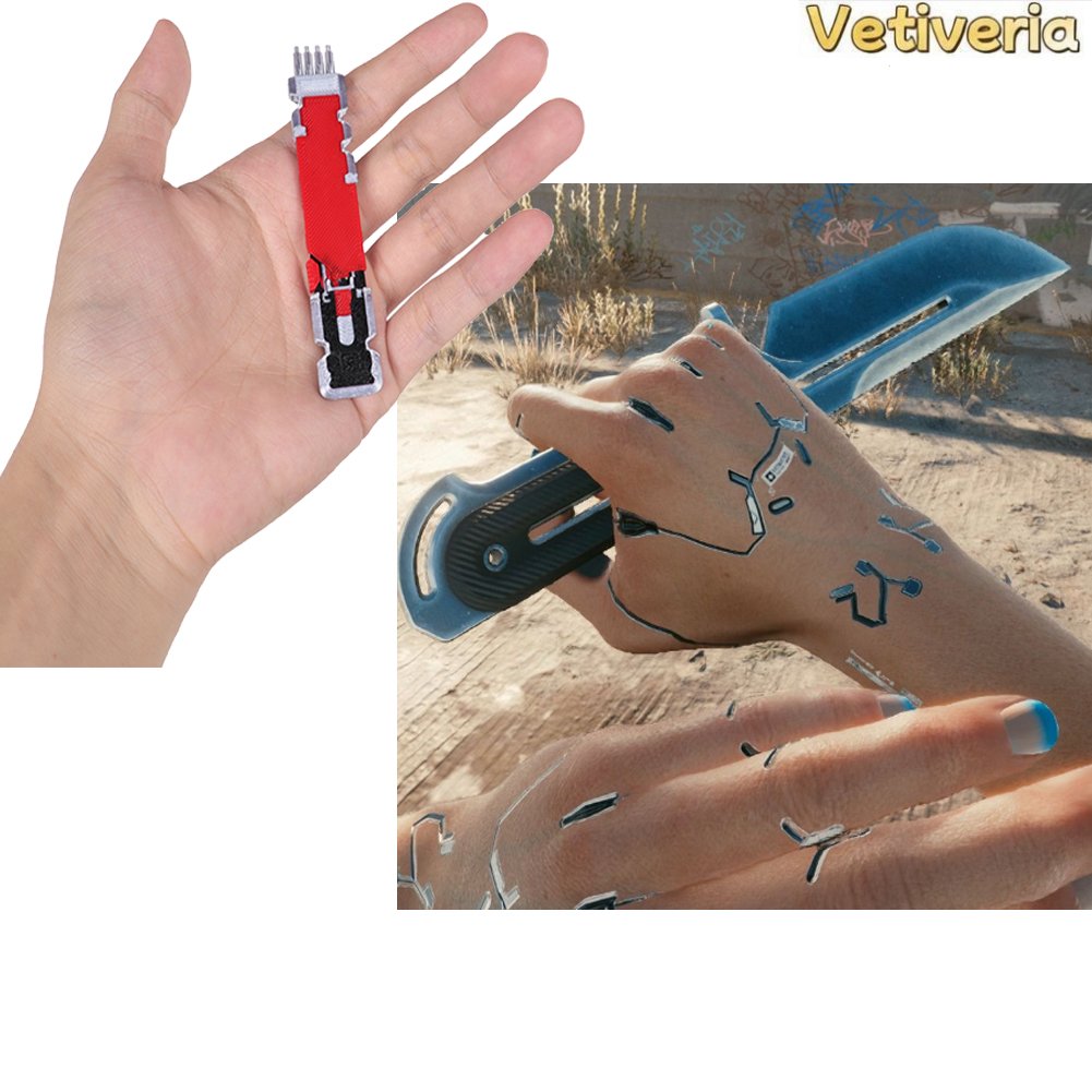 Cosplay Prop Knife - Volwassen Spel 2077 V Chip Props