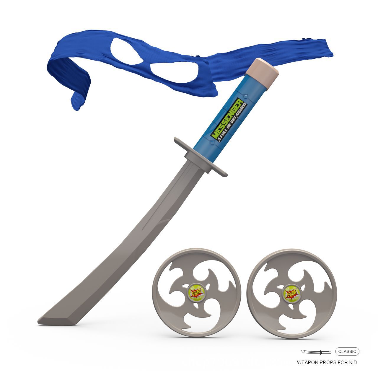 Teenage Ninja Turtles Oogmaske - Cosplay Prop Knife recensie en prijs