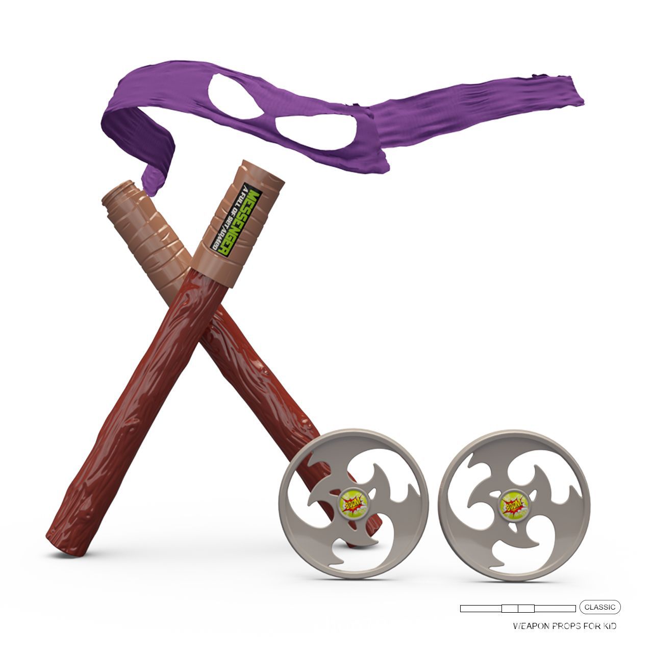 Teenage Ninja Turtles Oogmaske - Cosplay Prop Knife recensie en prijs