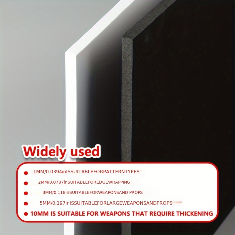 EVA Foam Board 14x39 Inch, 3mm - Cosplay Prop Foam Board recensie en prijs