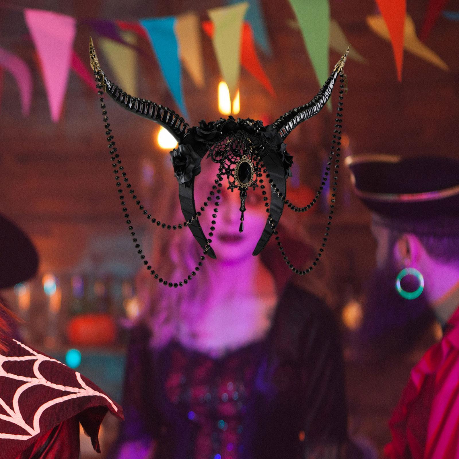 Vrouwen Duivel Hoofdband Haarb - Cosplay Prop recensie en prijs