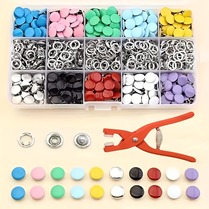 100 stuks kleurrijke metalen n - Snap Fastener Set recensie en prijs