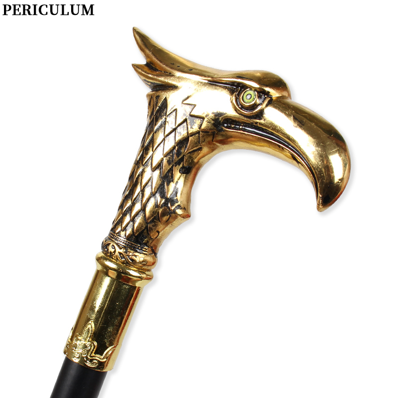 Glanzende gouden adelaarskop w - Detachable Cosplay Prop recensie en prijs