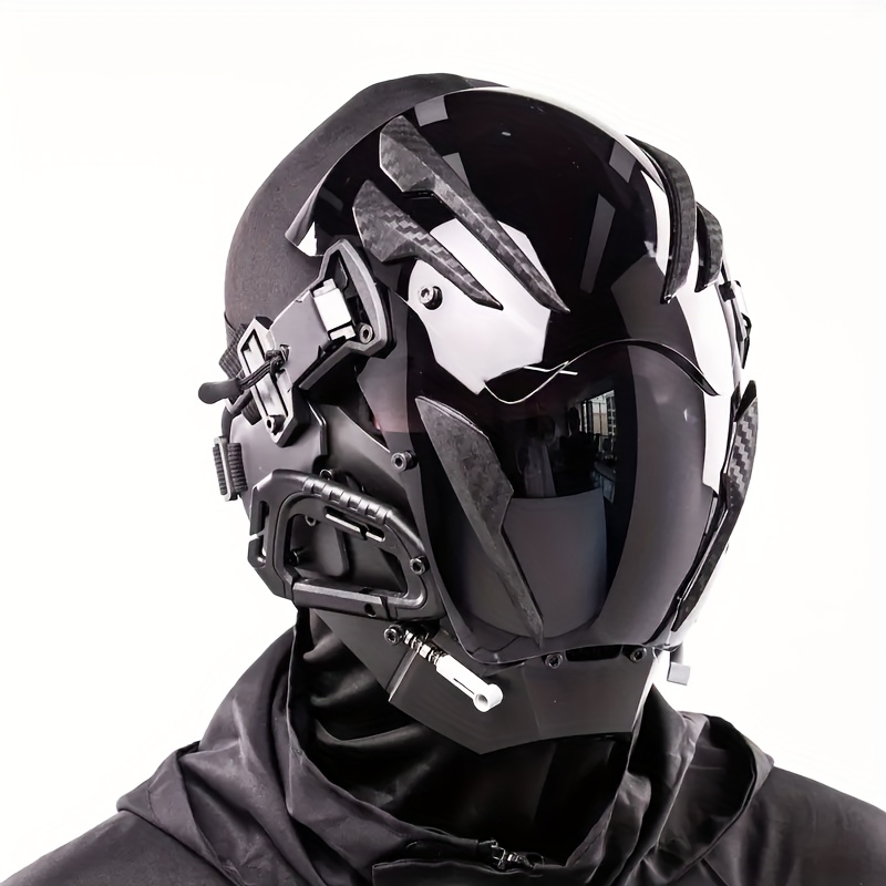 Cyberpunk Futuristisch Masker, - Cosplay Prop Designer recensie en prijs