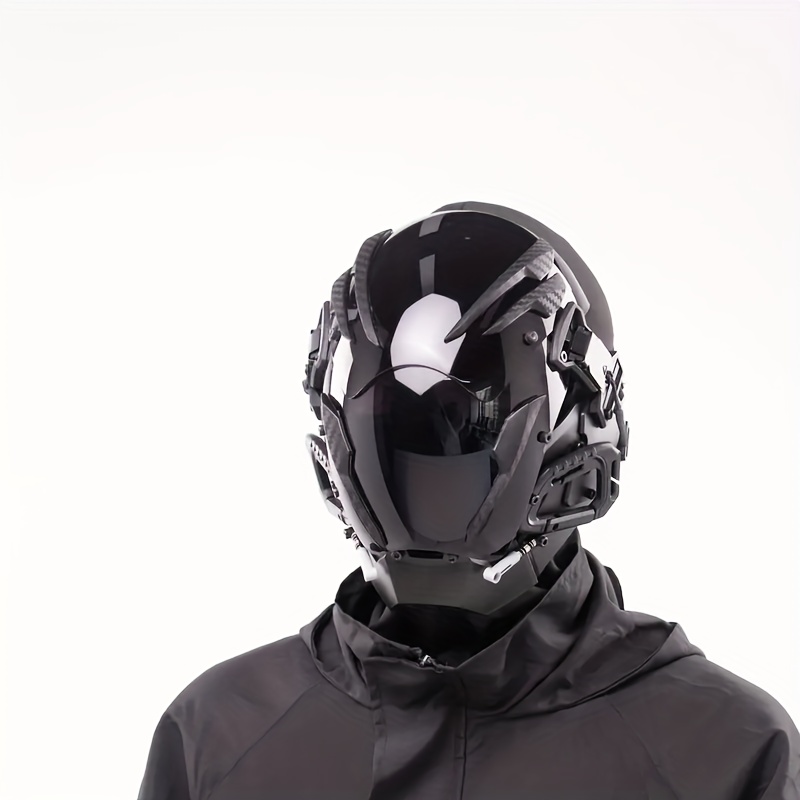 Cyberpunk Futuristisch Masker, - Cosplay Prop Designer recensie en prijs