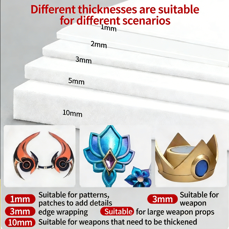 EVA-foam plaatmateriaal model  - Cosplay Prop Foam Board recensie en prijs