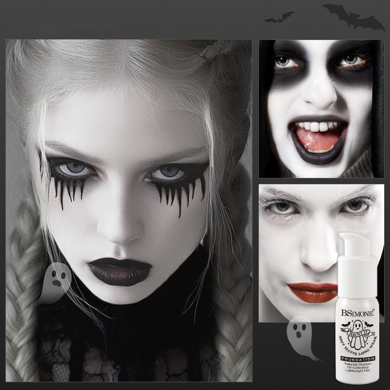 Matte witte vloeibare foundati - Cosplay Prop Primer recensie en prijs