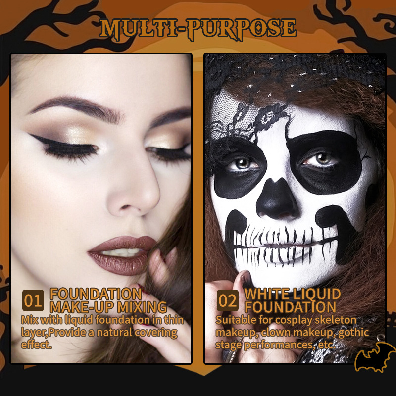 Matte witte vloeibare foundati - Cosplay Prop Primer recensie en prijs