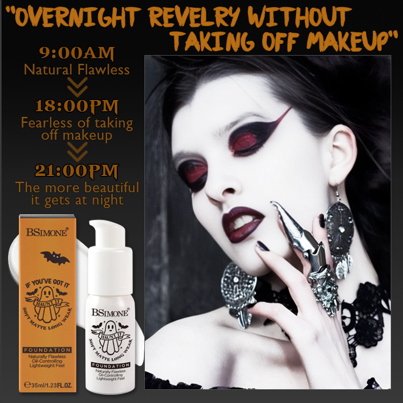 Matte witte vloeibare foundati - Cosplay Prop Primer recensie en prijs