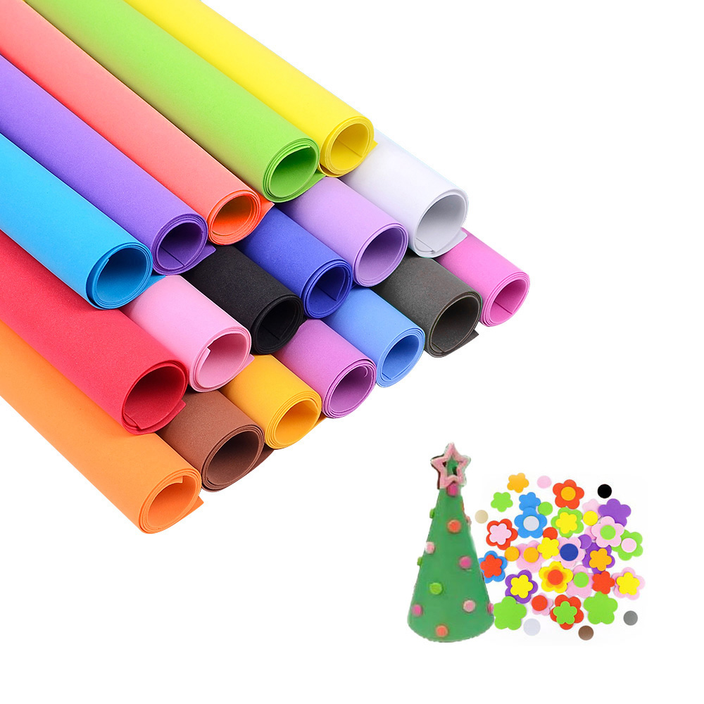 16 kleuren Kleurrijke EVA Foam - Cosplay Prop Foam recensie en prijs