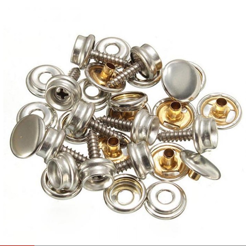 10 Sets Roestvrijstalen Tappin - Snap Fastener Set recensie en prijs