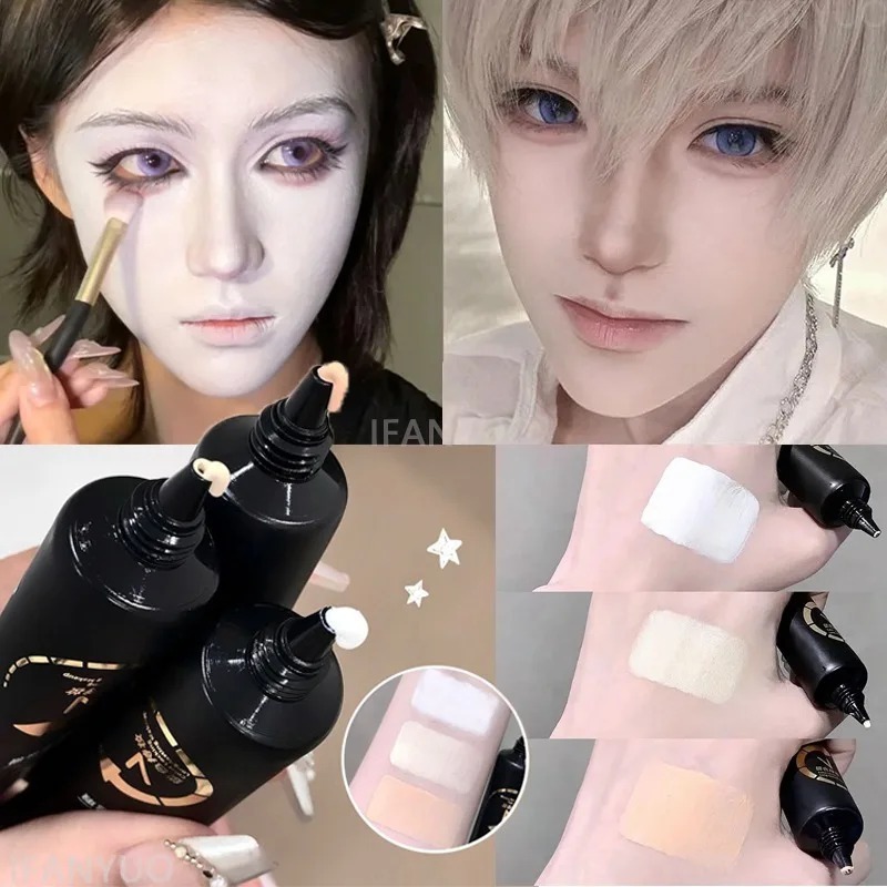 Witte vloeibare foundation voo - Cosplay Prop Primer recensie en prijs