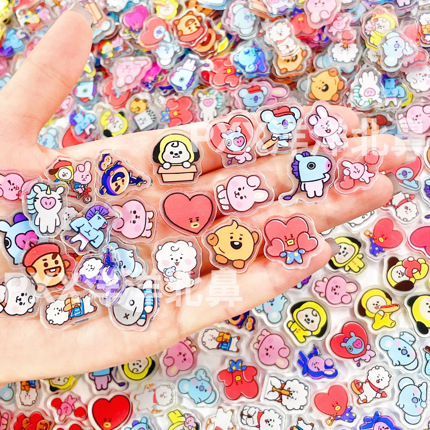 100 stuks BT21 BTS enkellaags  - Cosplay Material For Prop recensie en prijs